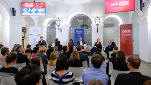 DialogForum: »How to change the world«, in cooperation with Webster Vienna Private University