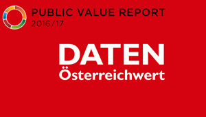 Föderalismus – Identität – Wertschöpfung, Public Value Bericht 2016/17 - Österreichwert - DATEN