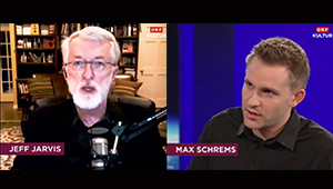 Jeff Jarvis vs. Max Schrems, Teaser zum DialogForum "Verantwortung in der digitalen Welt"