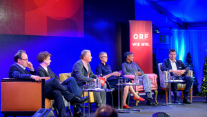 ORF-DialogForum: „Auf dem Weg aus dem Elfenbeinturm“, Eine Diskussion mit Ranga Yogeshwar, Katja Mayer, Elisabeth Hoffmann, Klement Tockner und Tom Matzek