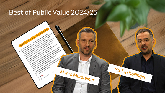 Stefan Kollinger & Marco Mursteiner, ORF-Innovationsmanagement, Best of Innovation